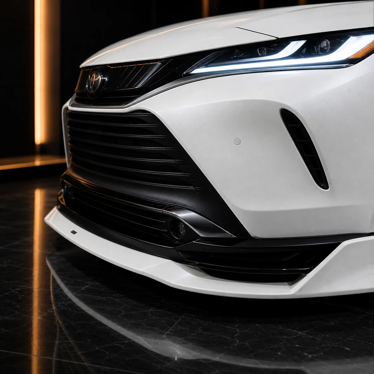 Toyota Harrier 80 SPORT front spoiler AI concept detail
