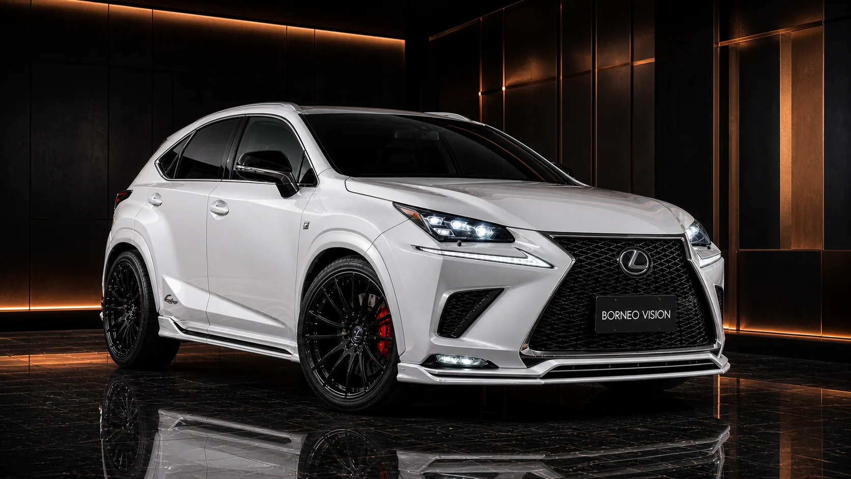 Lexus NX200t F SPORT Wide Executive Complete front AI concept visual