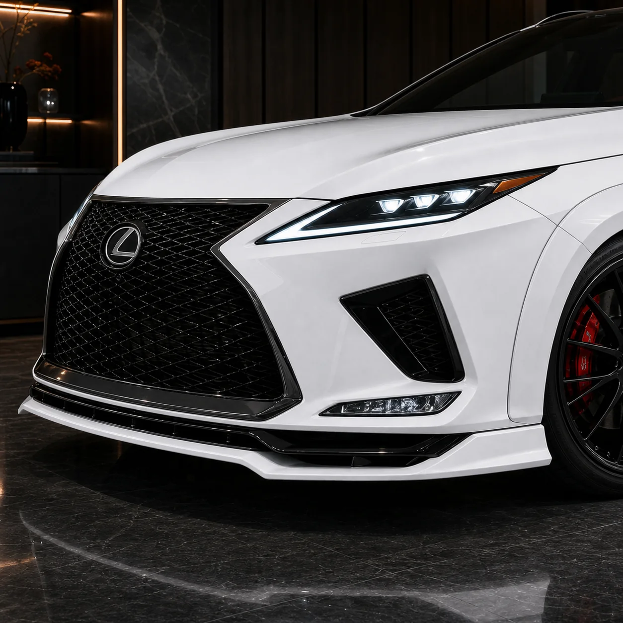 Lexus RX300 F Sport Wide Type II front half and overfender AI concept detail