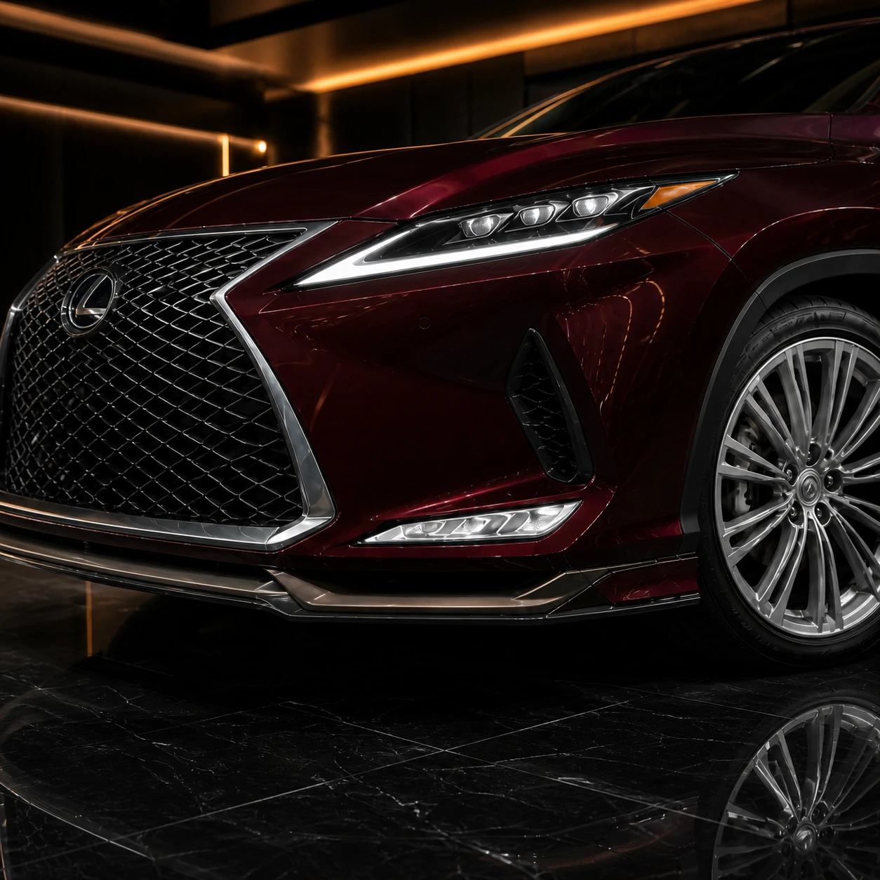 Lexus RX300 Version L Type I front half-spoiler AI concept detail