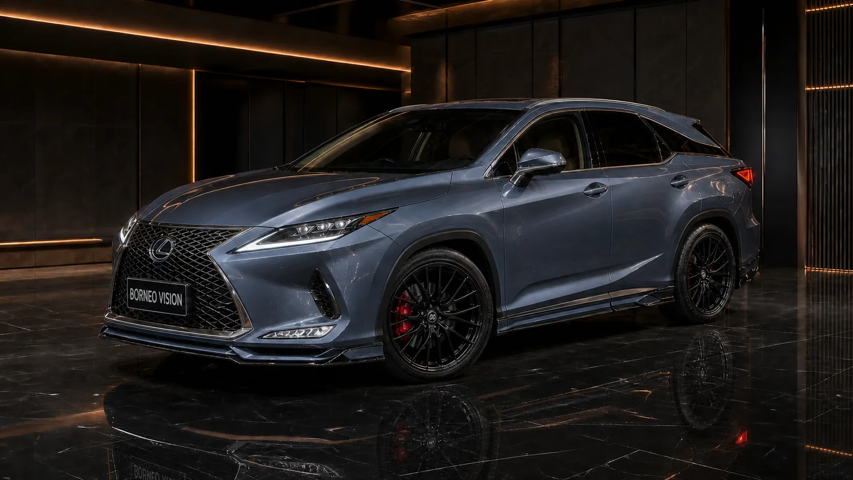 Lexus RX300 Version L Type II Complete front three-quarter AI concept visual