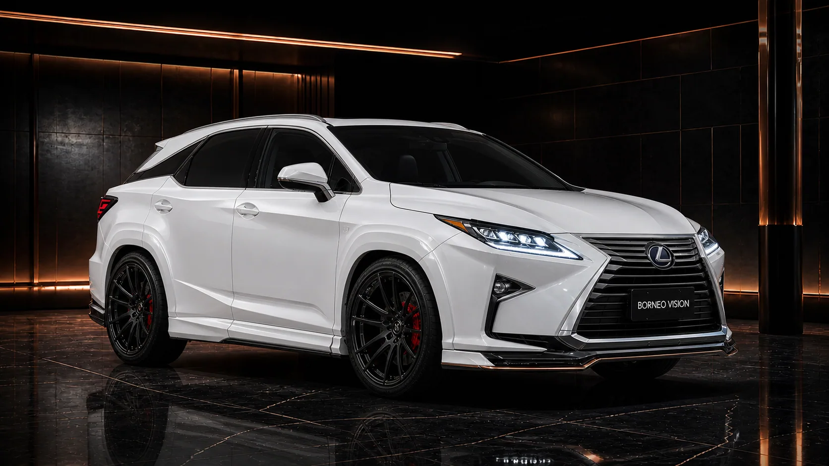 Lexus RX450h 200t Version L Wide Executive Complete front AI concept visual