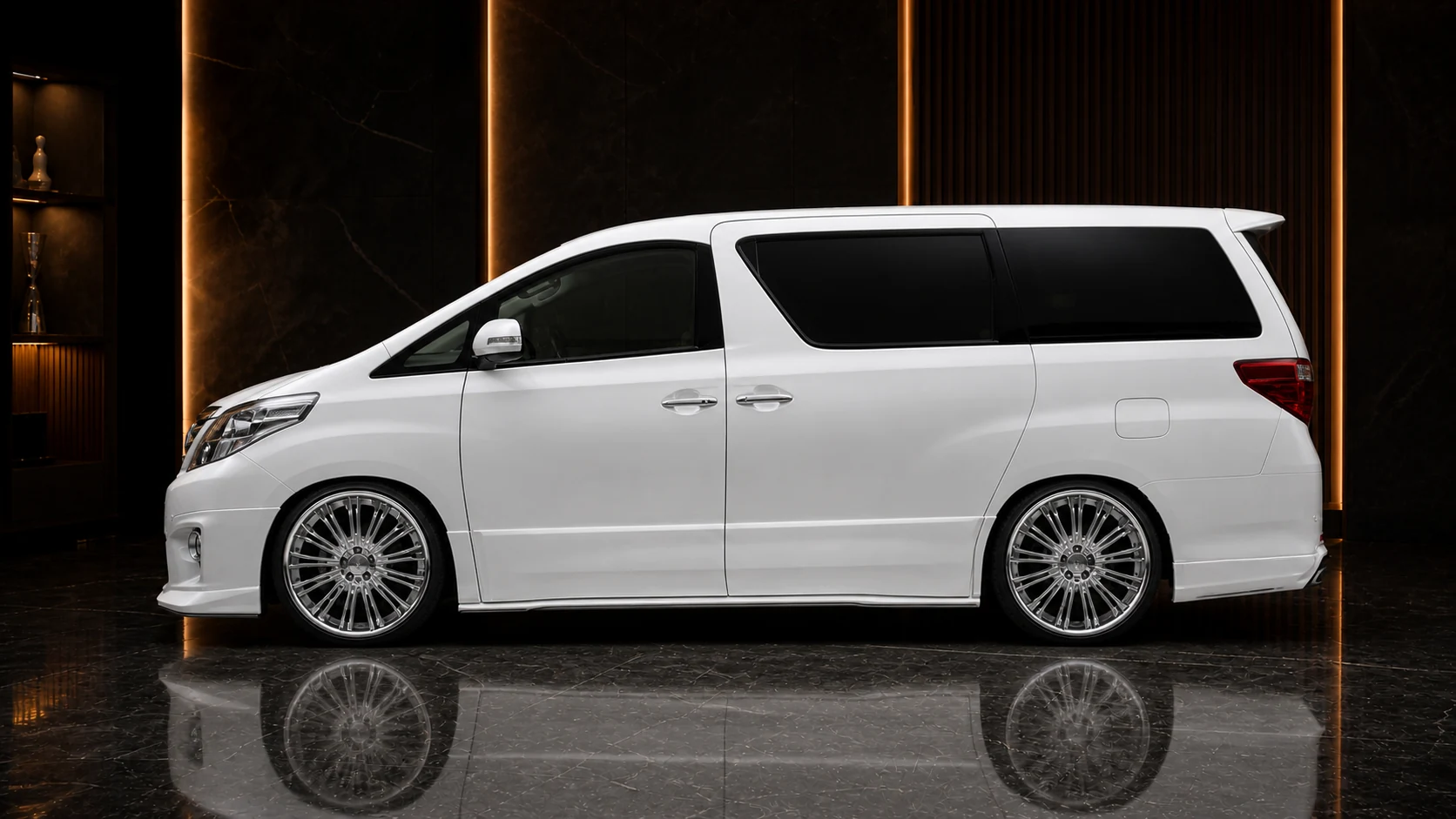 Executive Aero — Toyota Alphard 20 S/SR (2011–2015) — side profile