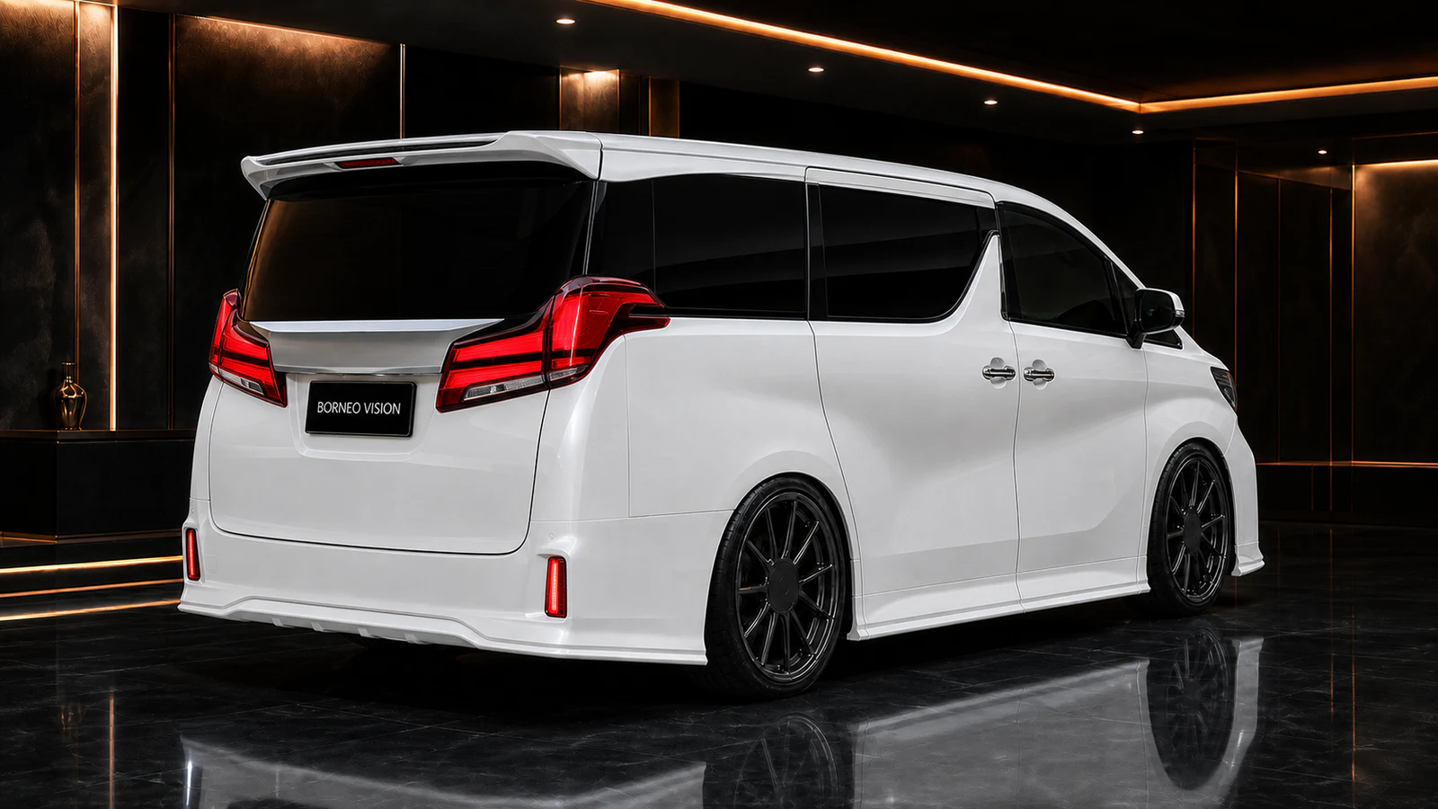 Toyota Alphard 30 Aero Body FRP sports complete rear AI concept visual