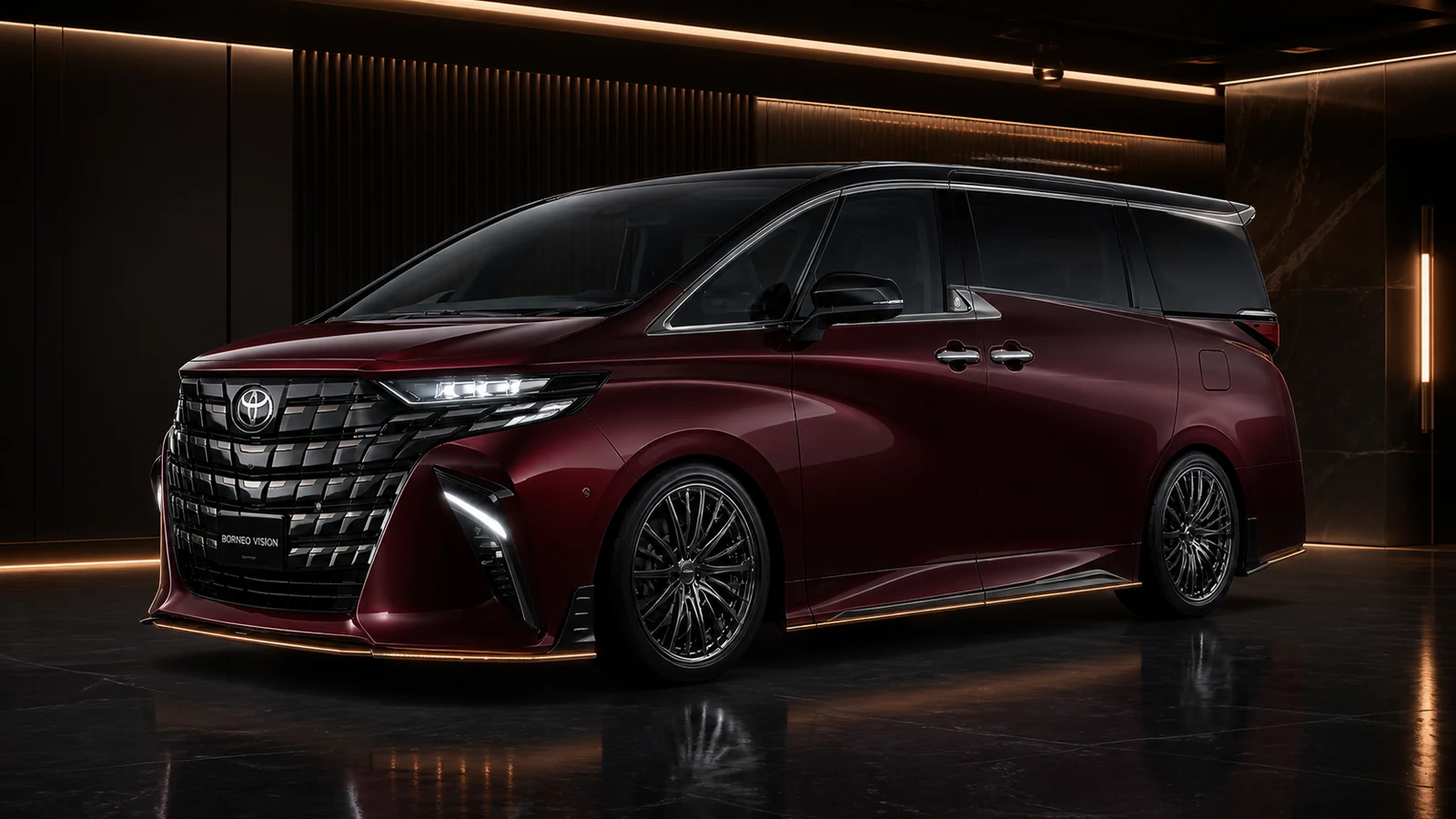 Toyota Alphard 40 Executive Lounge Core Complete front AI concept visual