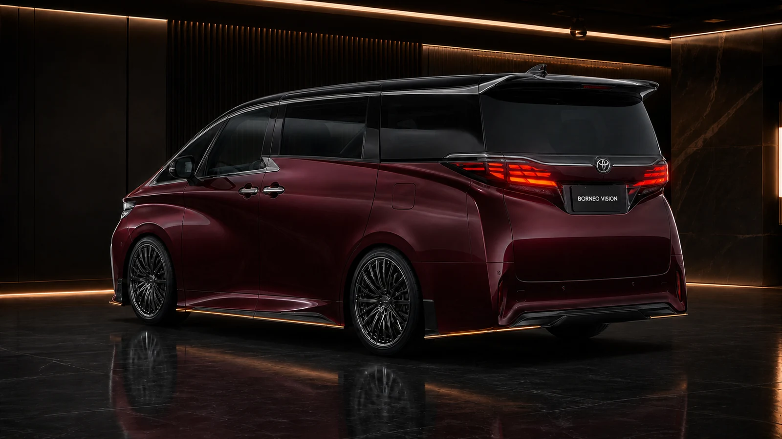 Toyota Alphard 40 Executive Lounge Core Complete rear AI concept visual