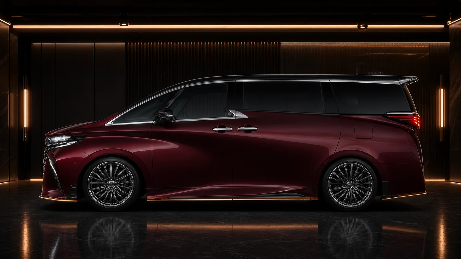 Toyota Alphard 40 Executive Lounge Core Complete side AI concept visual