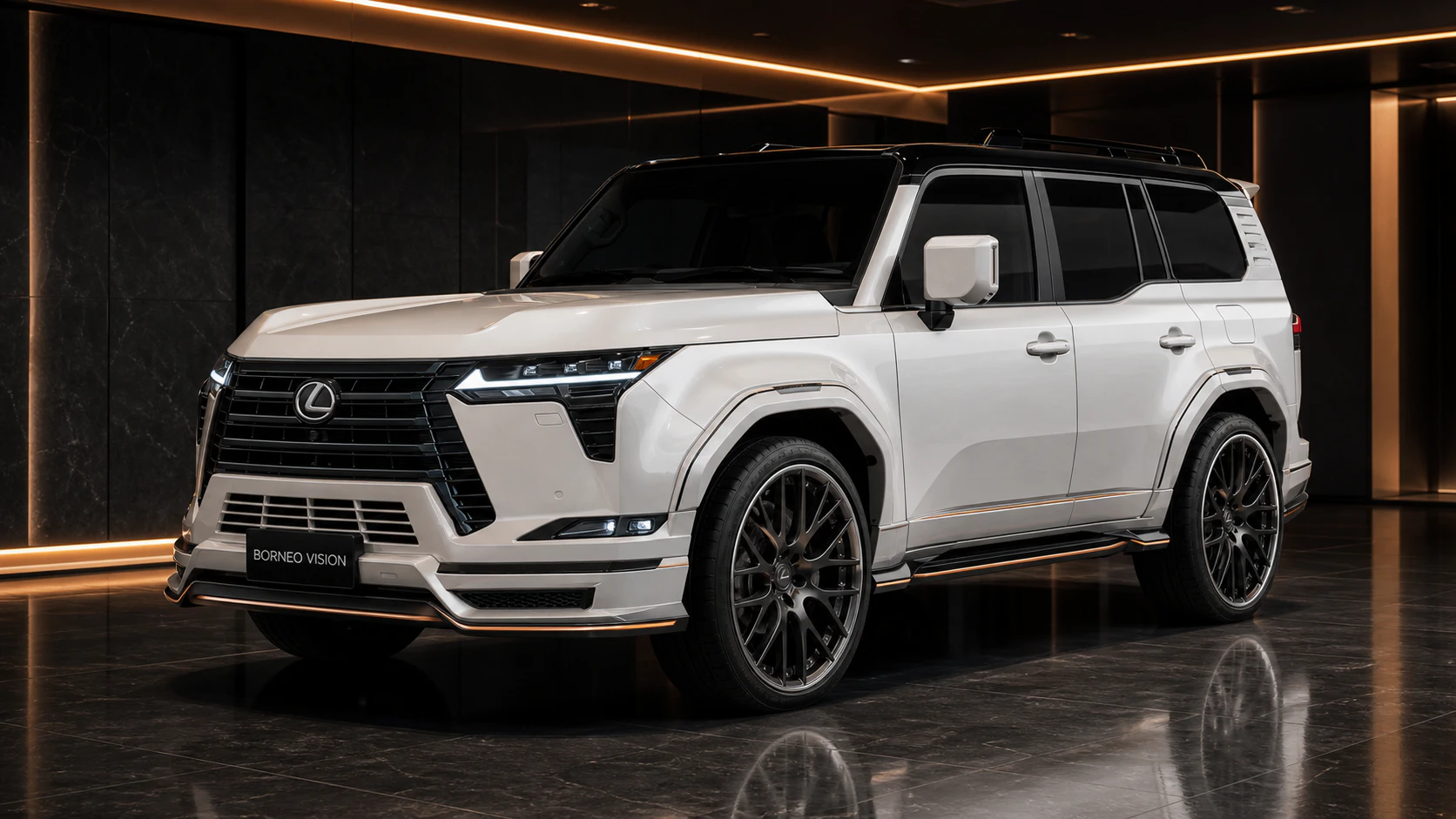 Lexus GX550 Version L Urban Wide Complete front AI concept visual