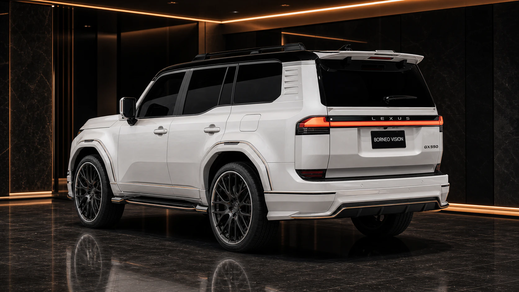 Lexus GX550 Version L Urban Wide Complete rear AI concept visual