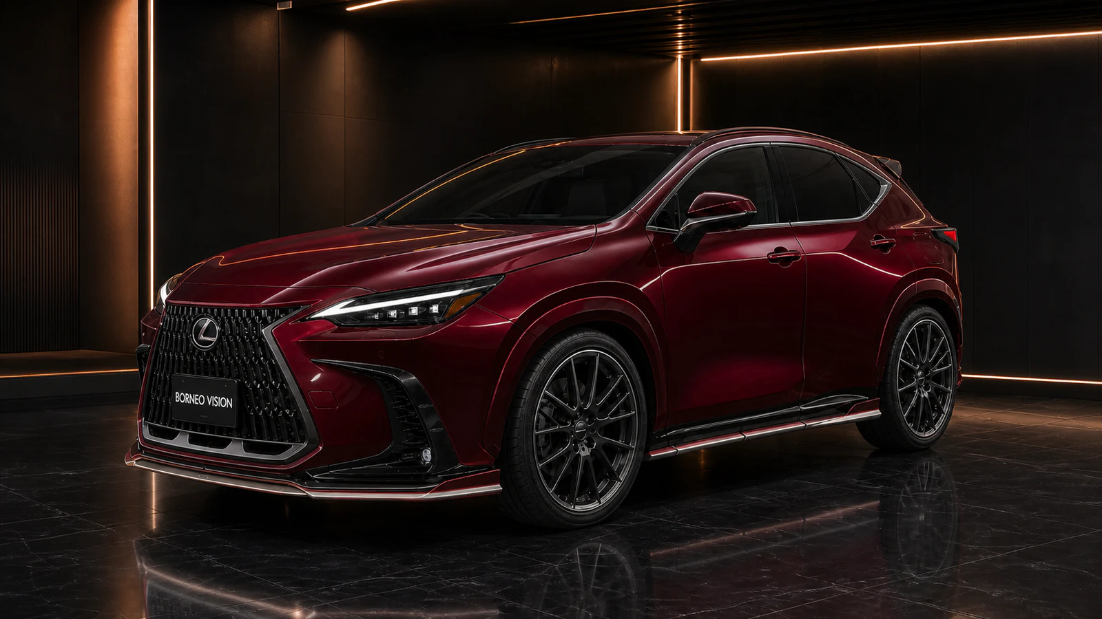 Lexus NX Version L Complete front AI concept visual