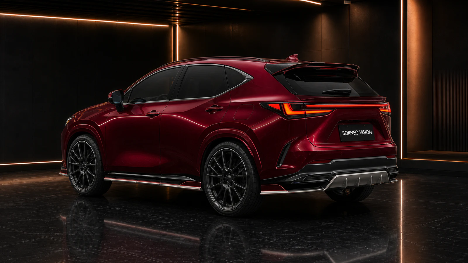 Lexus NX Version L Complete rear AI concept visual
