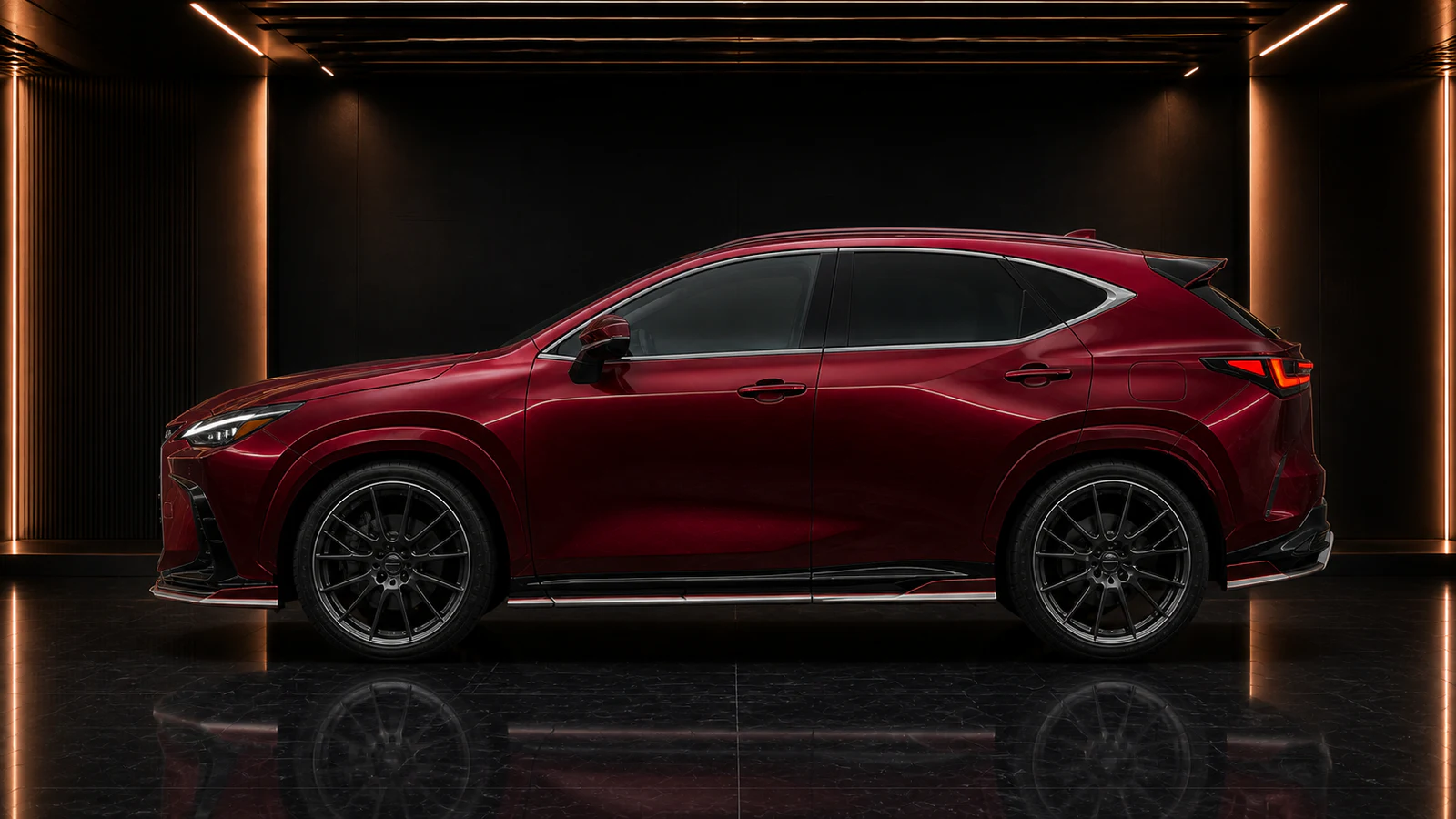Lexus NX Version L Complete side AI concept visual