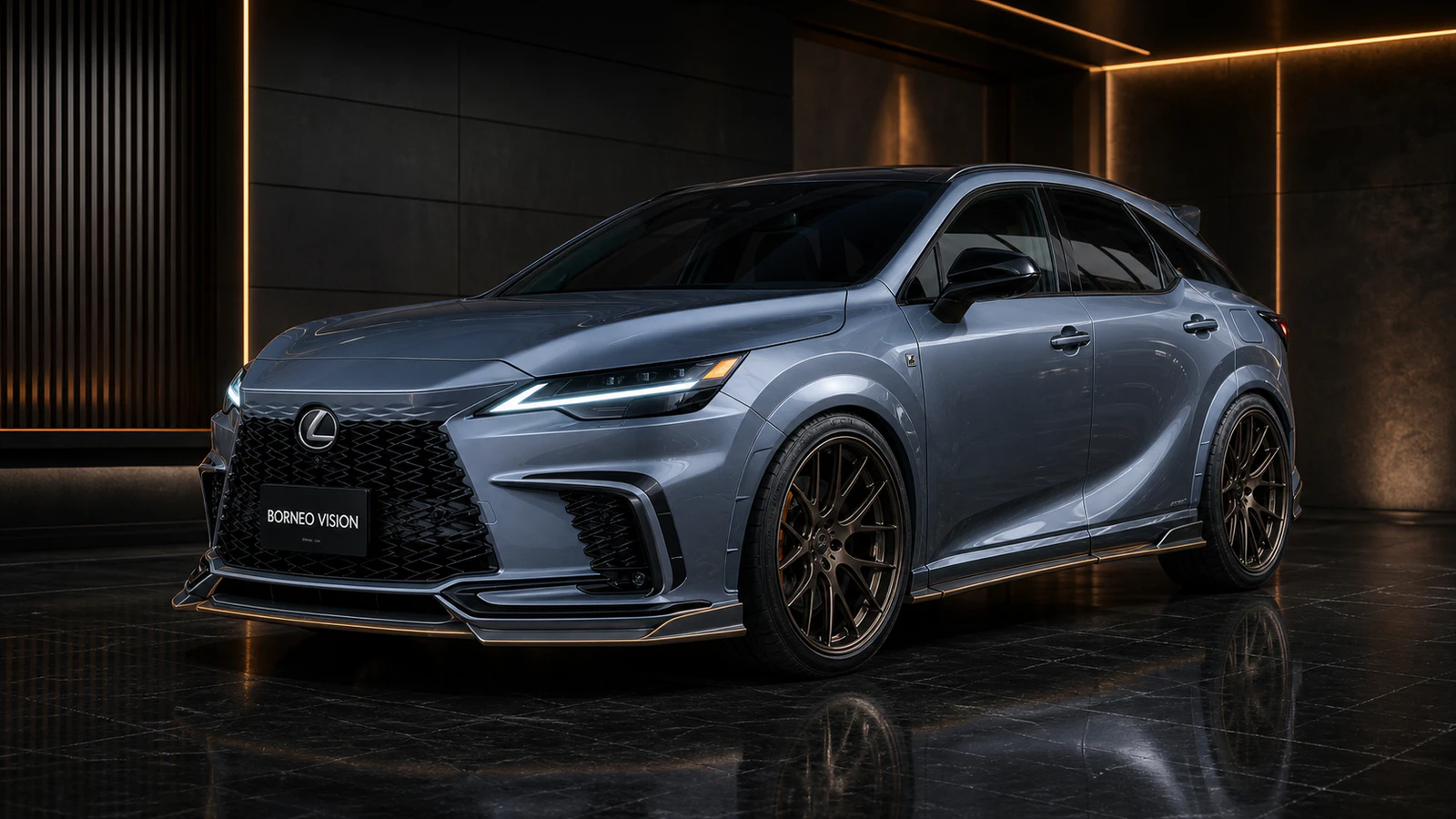 Lexus RX350 F SPORT Complete front AI concept visual