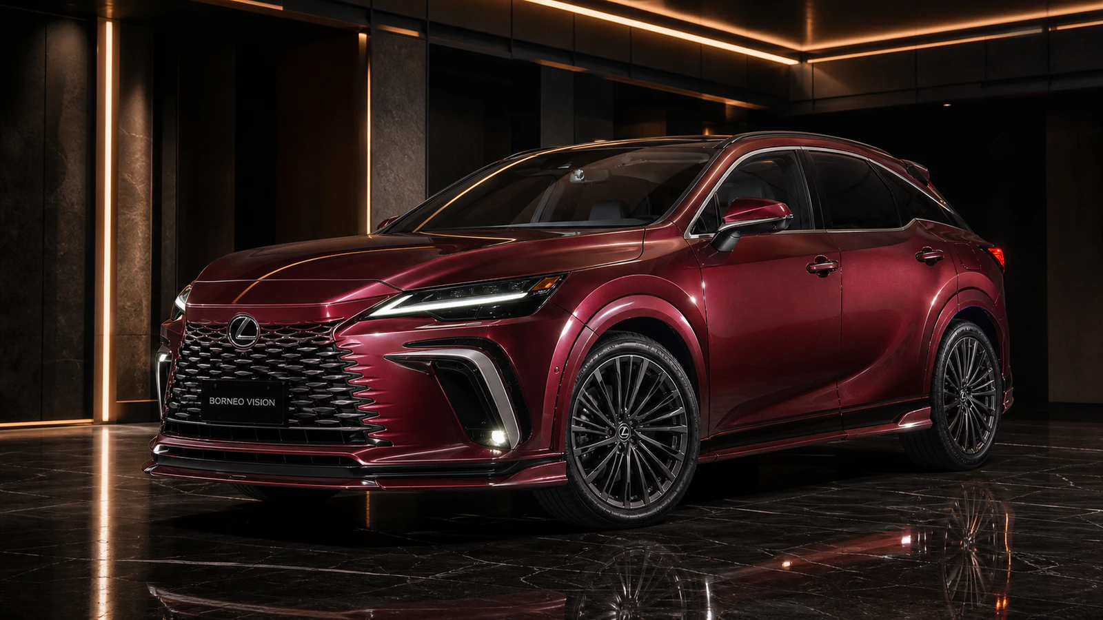 Lexus RX350 Version L Complete front AI concept visual
