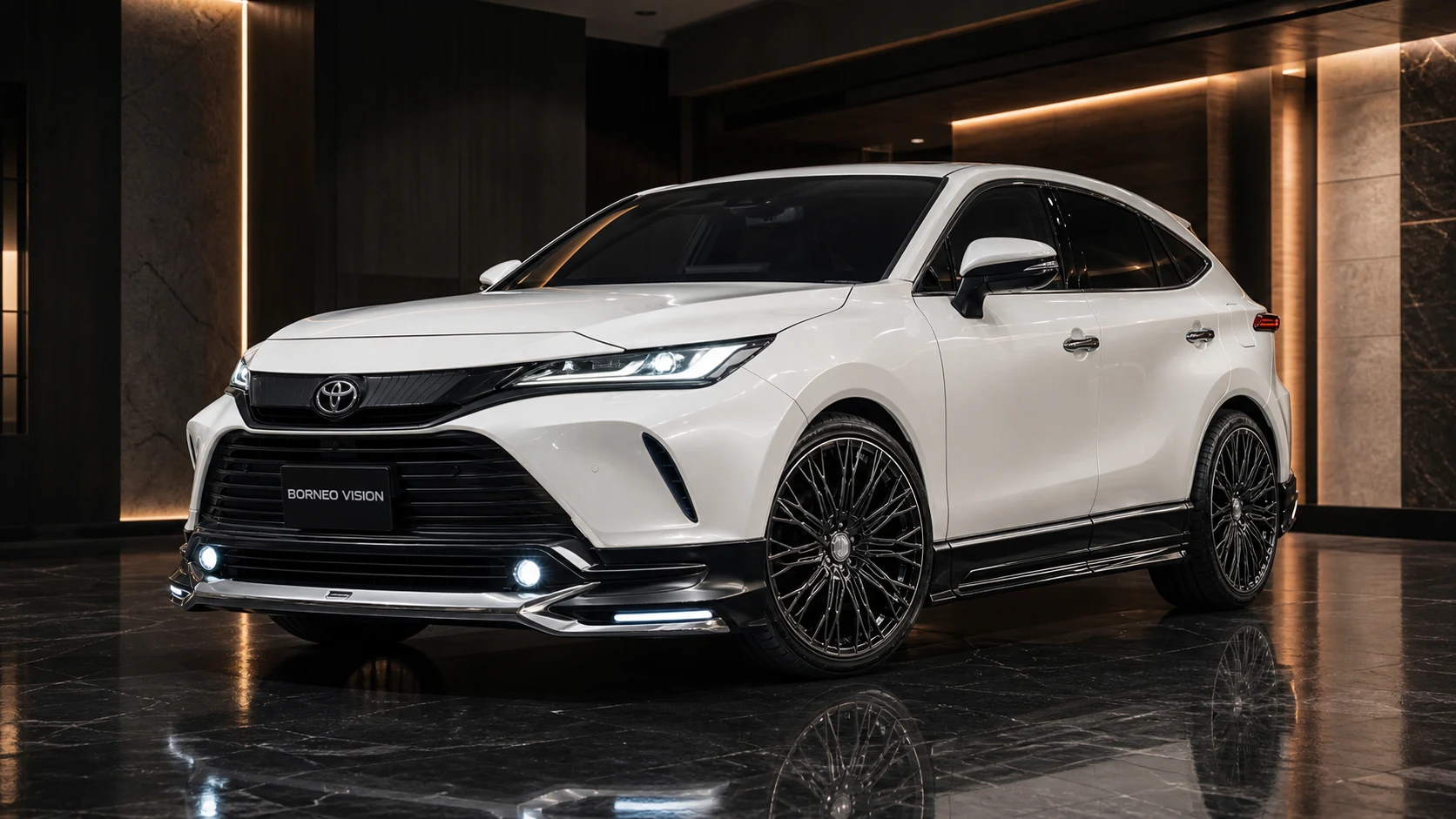 Executive Aero — Toyota Harrier (2020–present) — front three-quarter