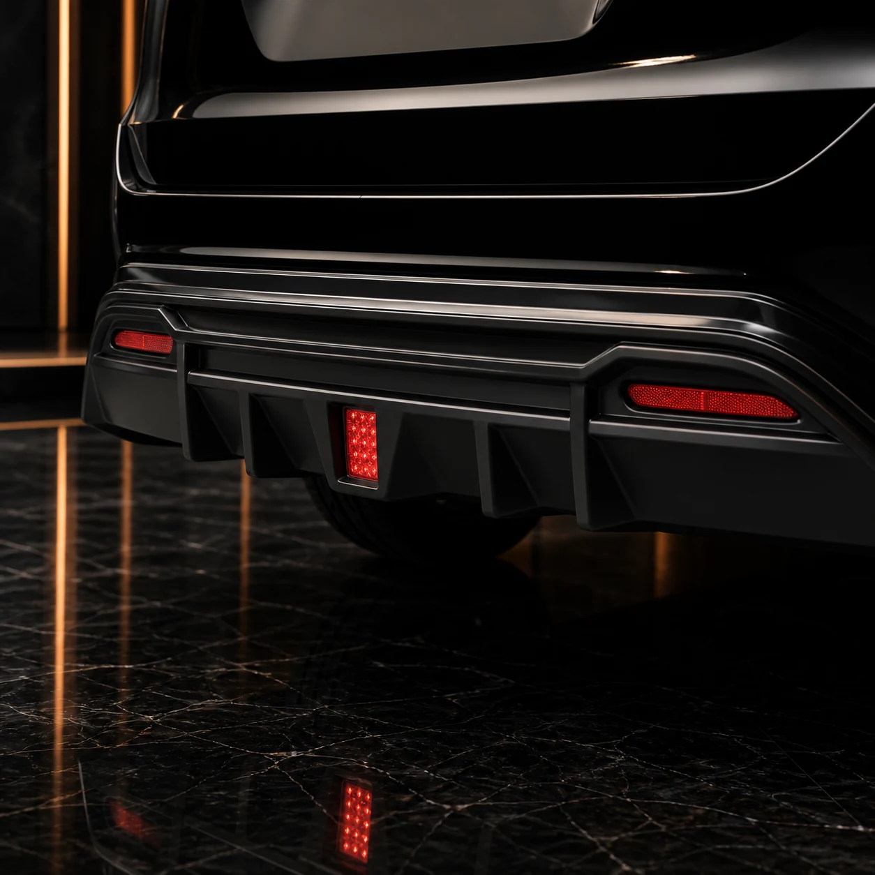 Sport Aero — Toyota Harrier 60 (2013–2017) — rear aero detail