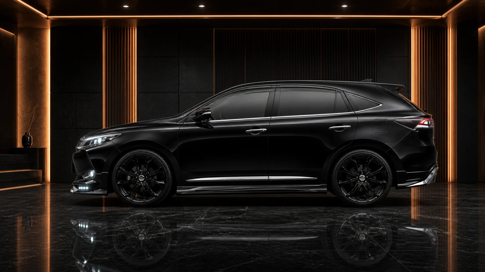 Sport Aero — Toyota Harrier 60 (2013–2017) — side profile