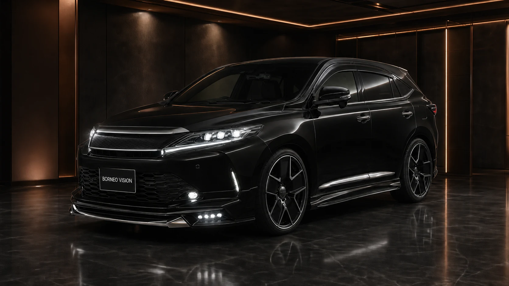 Sport Aero — Toyota Harrier 60 (2017–2020) — front three-quarter