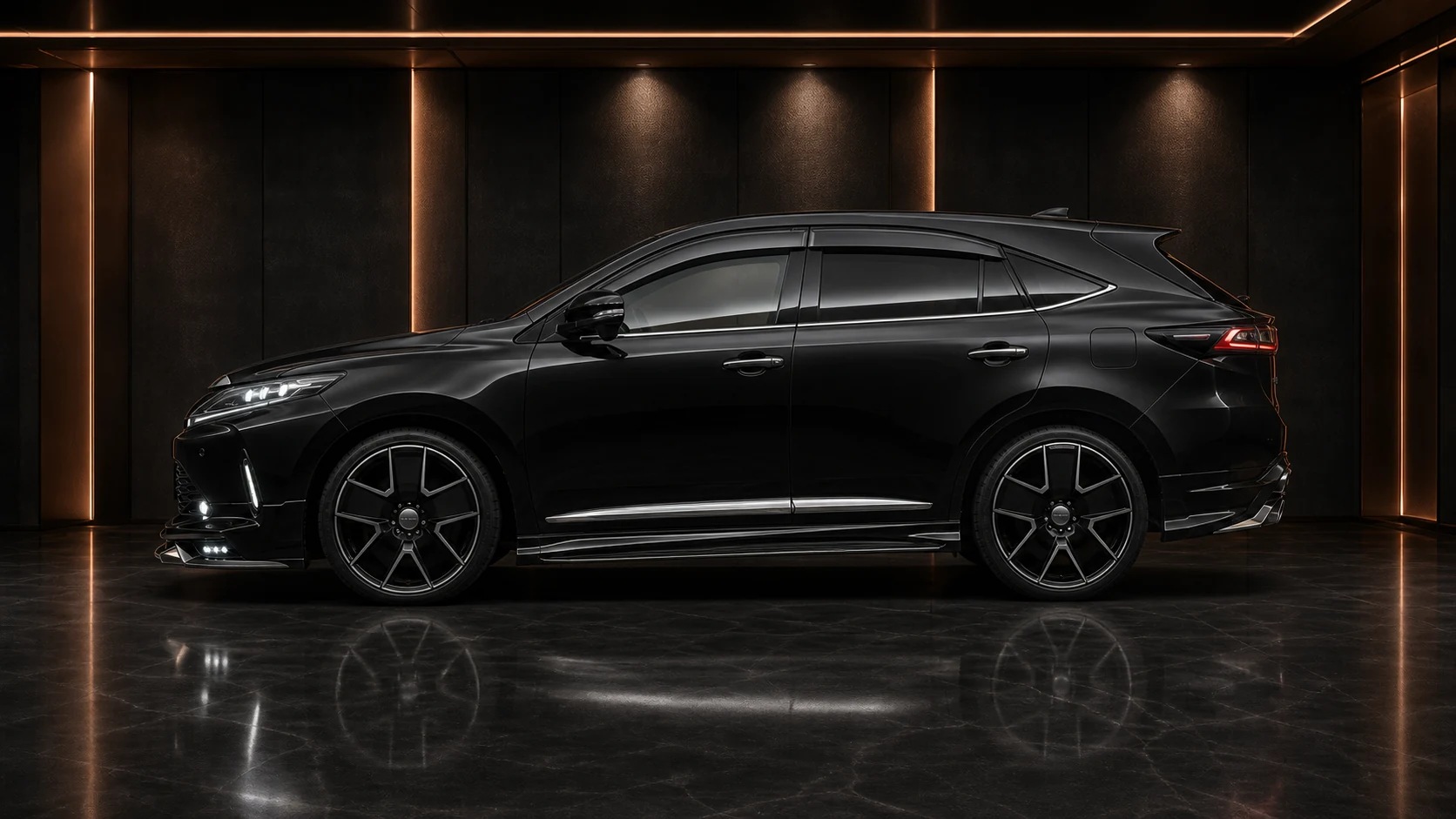 Sport Aero — Toyota Harrier 60 (2017–2020) — side profile