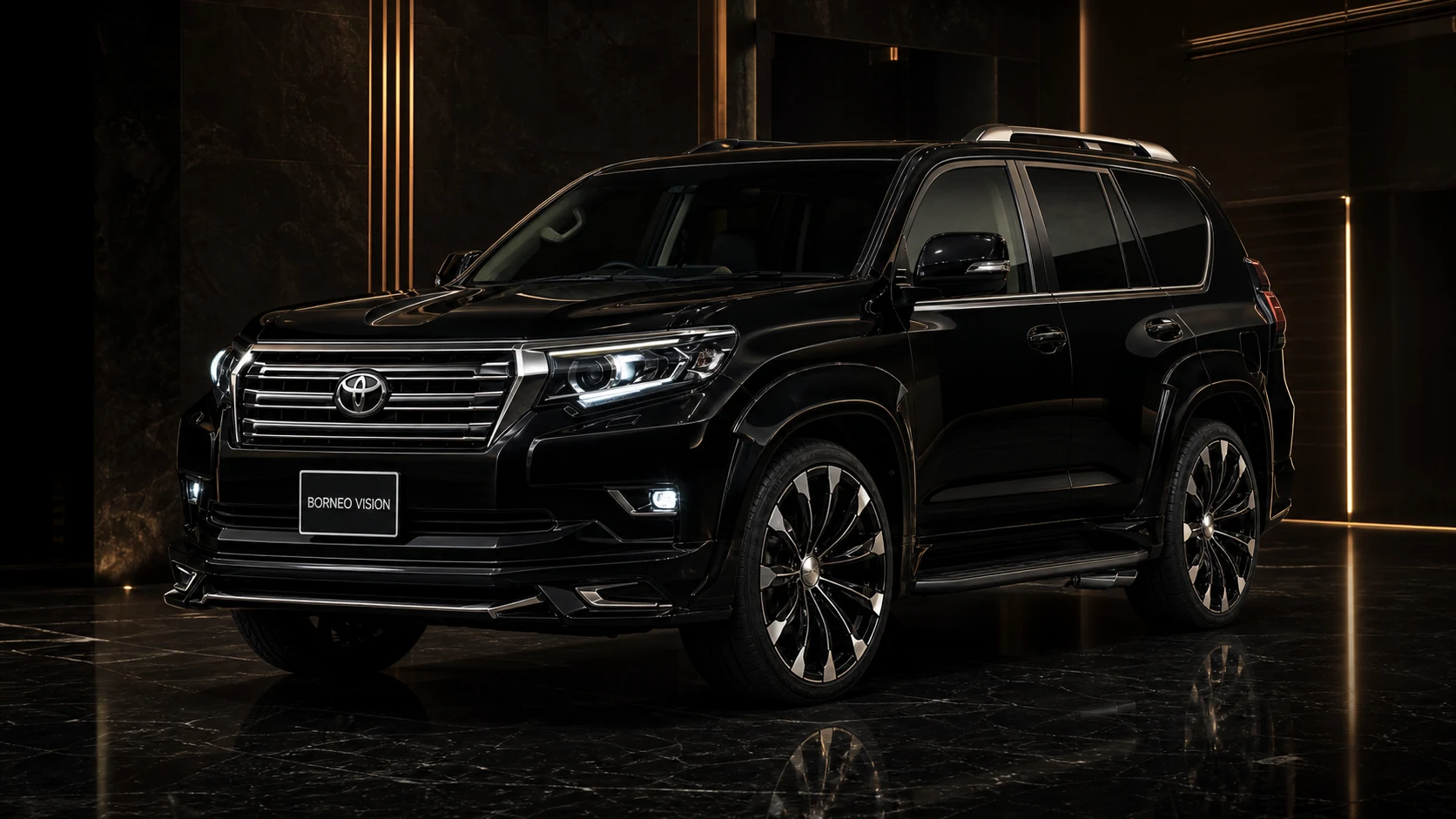 Sport Aero — Toyota Land Cruiser Prado 150 (2017–2024) — front three-quarter