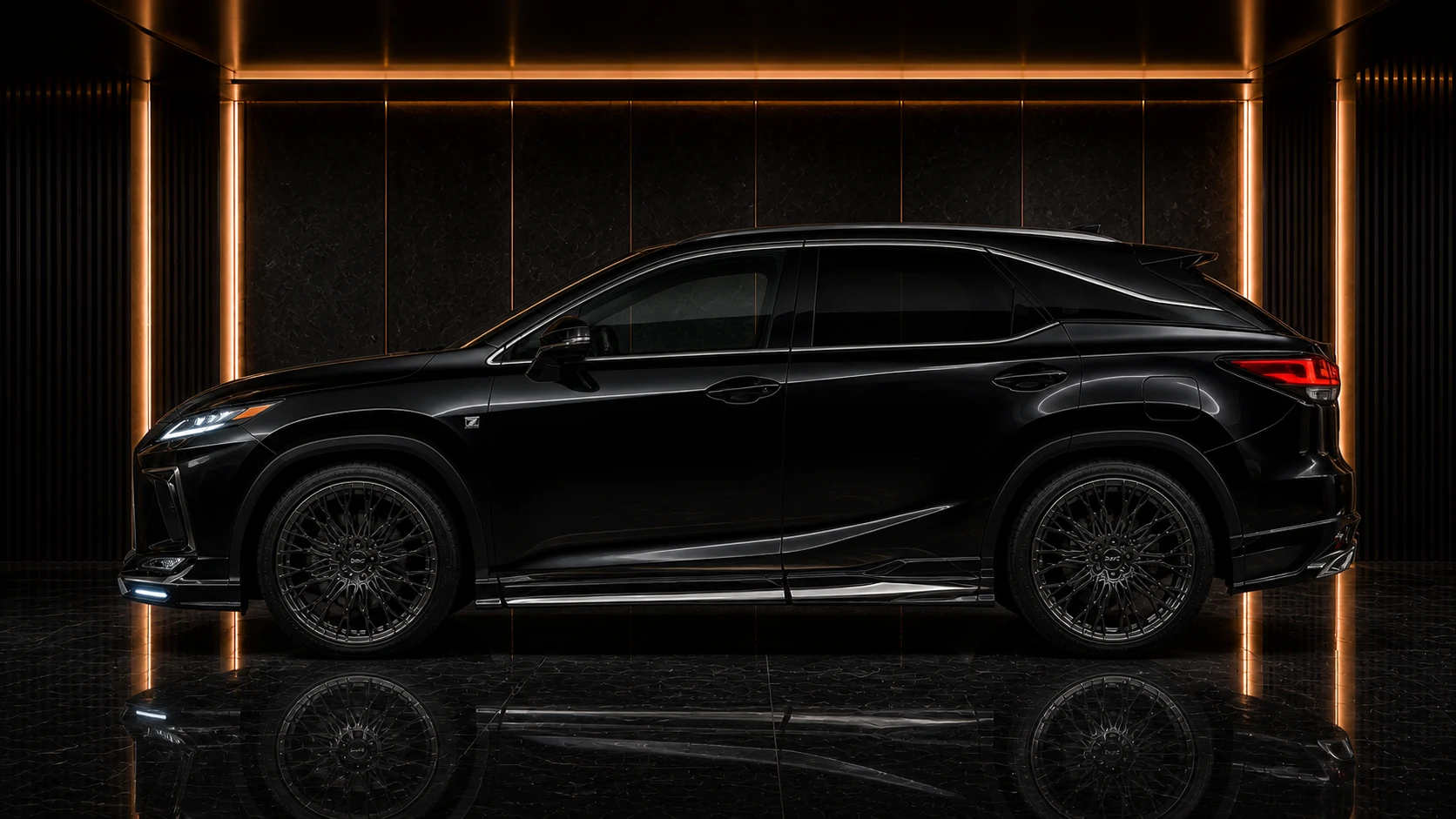 Lexus RX300 F SPORT 2019–2022 Sport Aero design concept — side profile