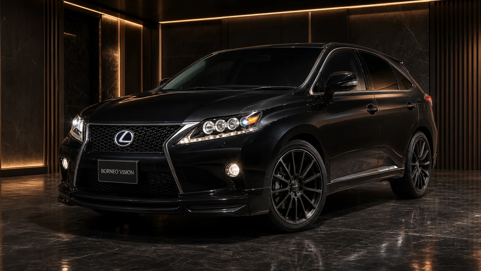 Sport Aero — Lexus RX350/450h F SPORT (2012–2015) — front three-quarter