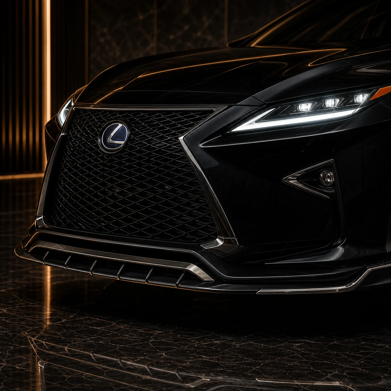 Sport Aero — Lexus RX450h F SPORT (2015–2019) — front aero detail