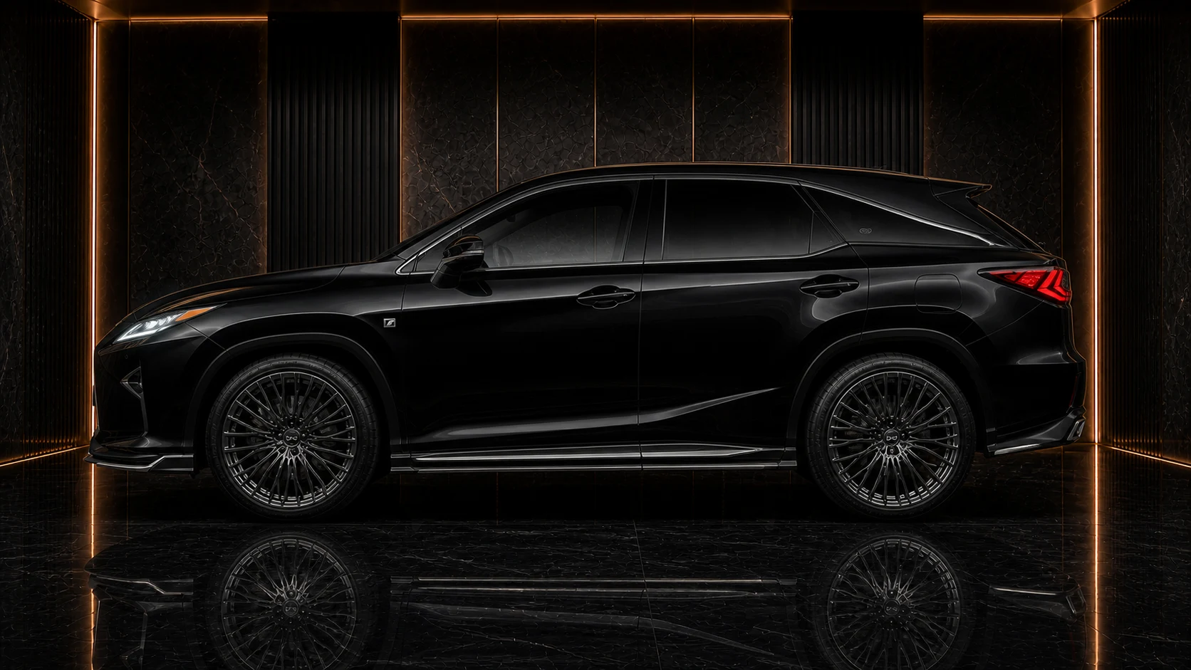Sport Aero — Lexus RX450h F SPORT (2015–2019) — side profile
