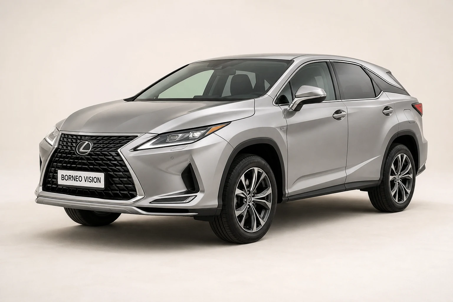 Lexus Rx Al20 factory-state AI reference with BORNEO VISION plate