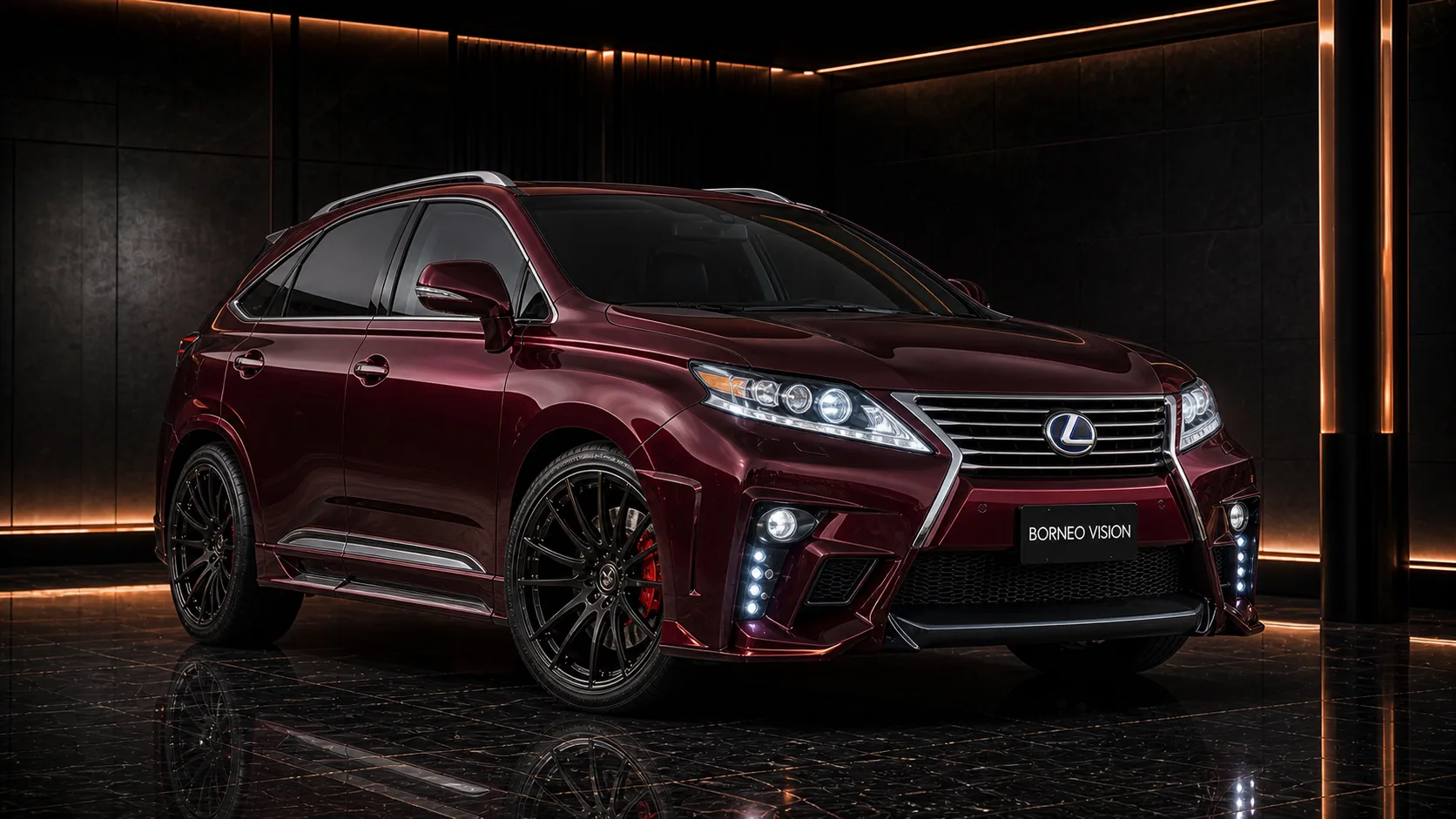 Lexus RX450h RX350 RX270 GT Complete front AI concept visual