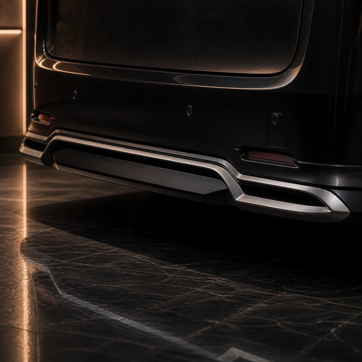 Sport Aero Bumper Type — Toyota Alphard 30 ALL (2015–2017) — rear aero detail