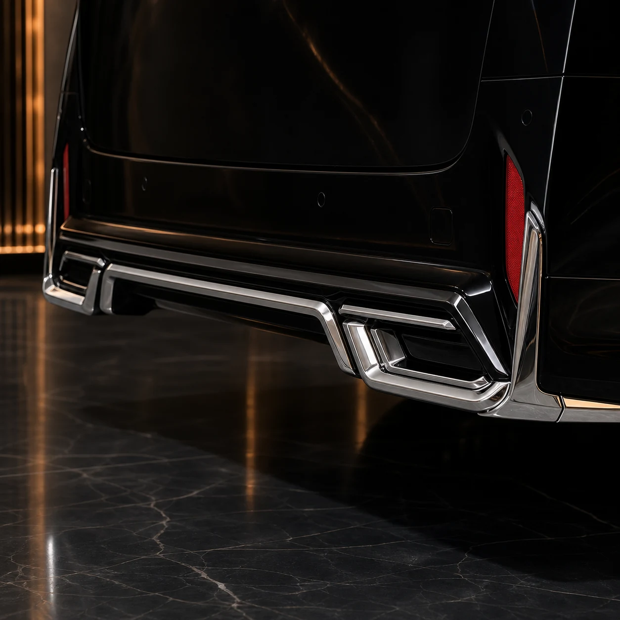 Sport Aero — Toyota Alphard 40 Executive Lounge/Z (2023+) — rear aero detail