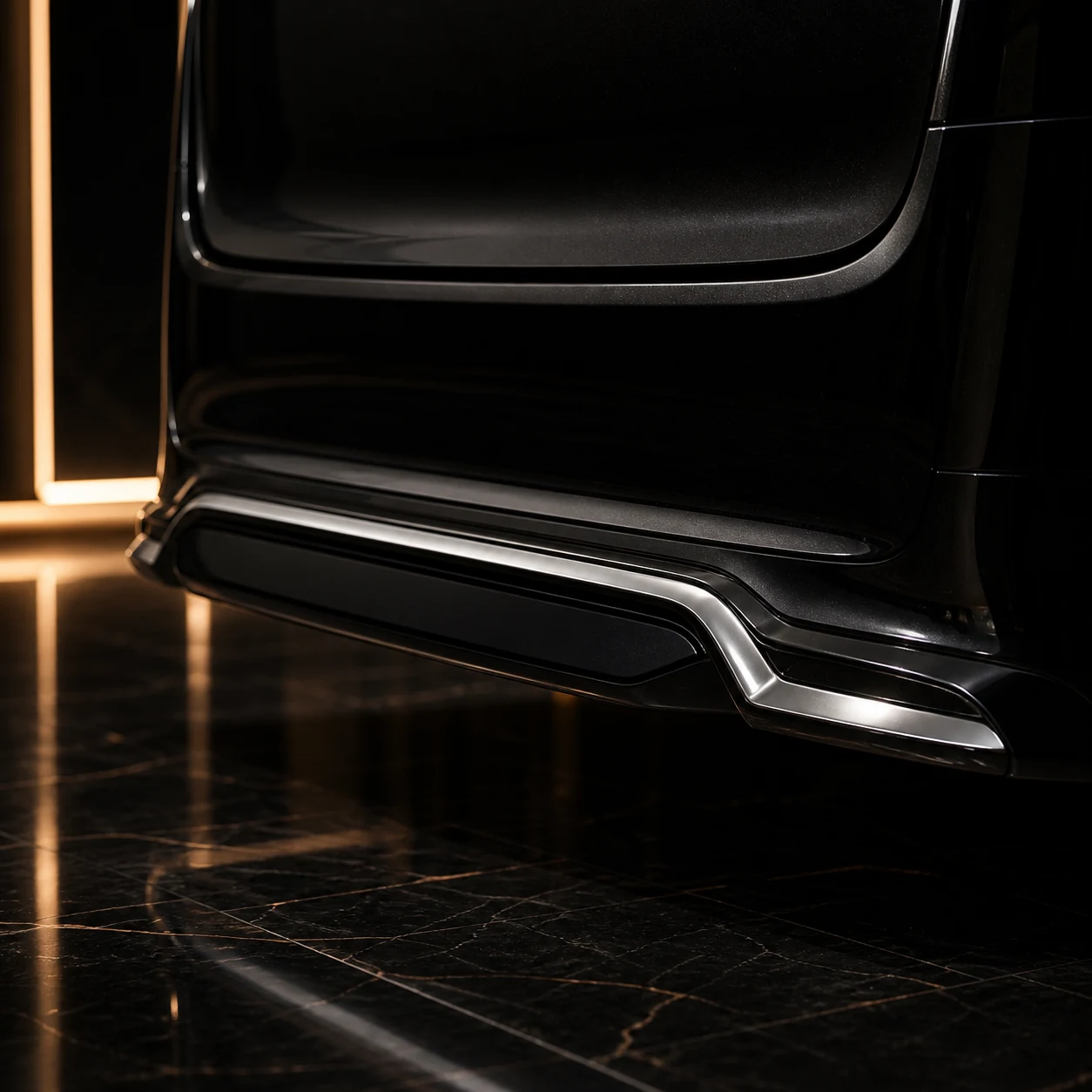 Sport Aero Half Type — Toyota Alphard 30 S/SA/SR (2015–2017) — rear aero detail