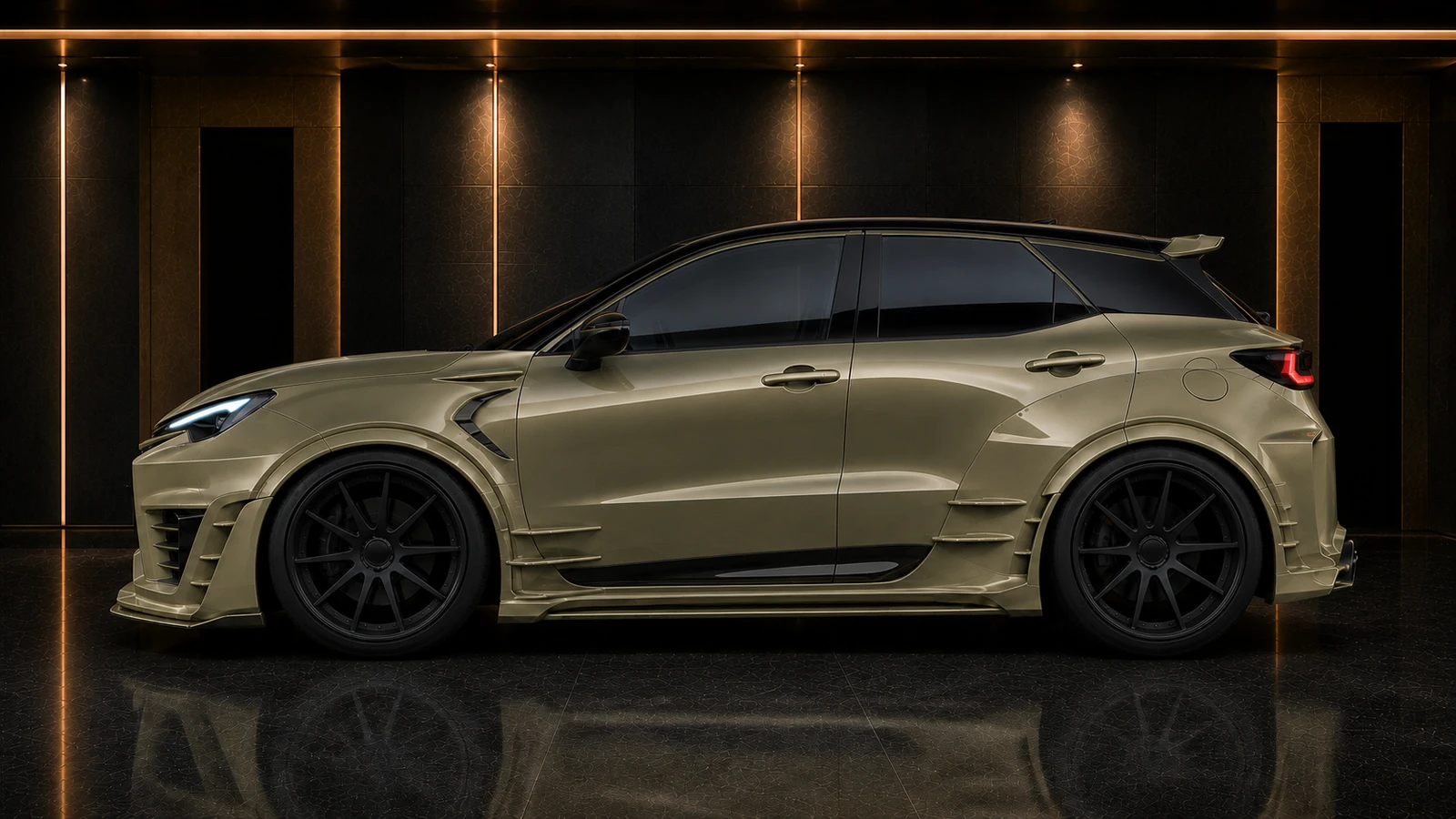 Lexus LBX Morizo RR GT FRP Complete competition-wide AI concept profile