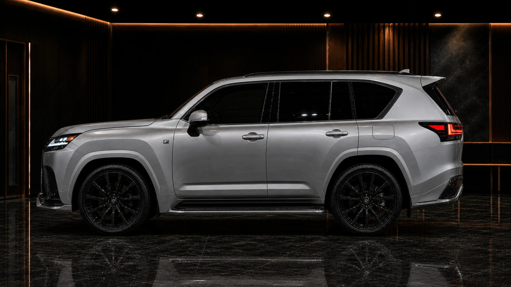 Black Label Recommended Front/Rear — Lexus LX600/700h F SPORT — side profile