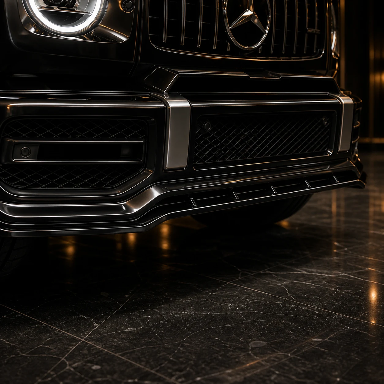 Sport Aero — Mercedes-AMG G 63 W463A (2018–2024) — front aero detail
