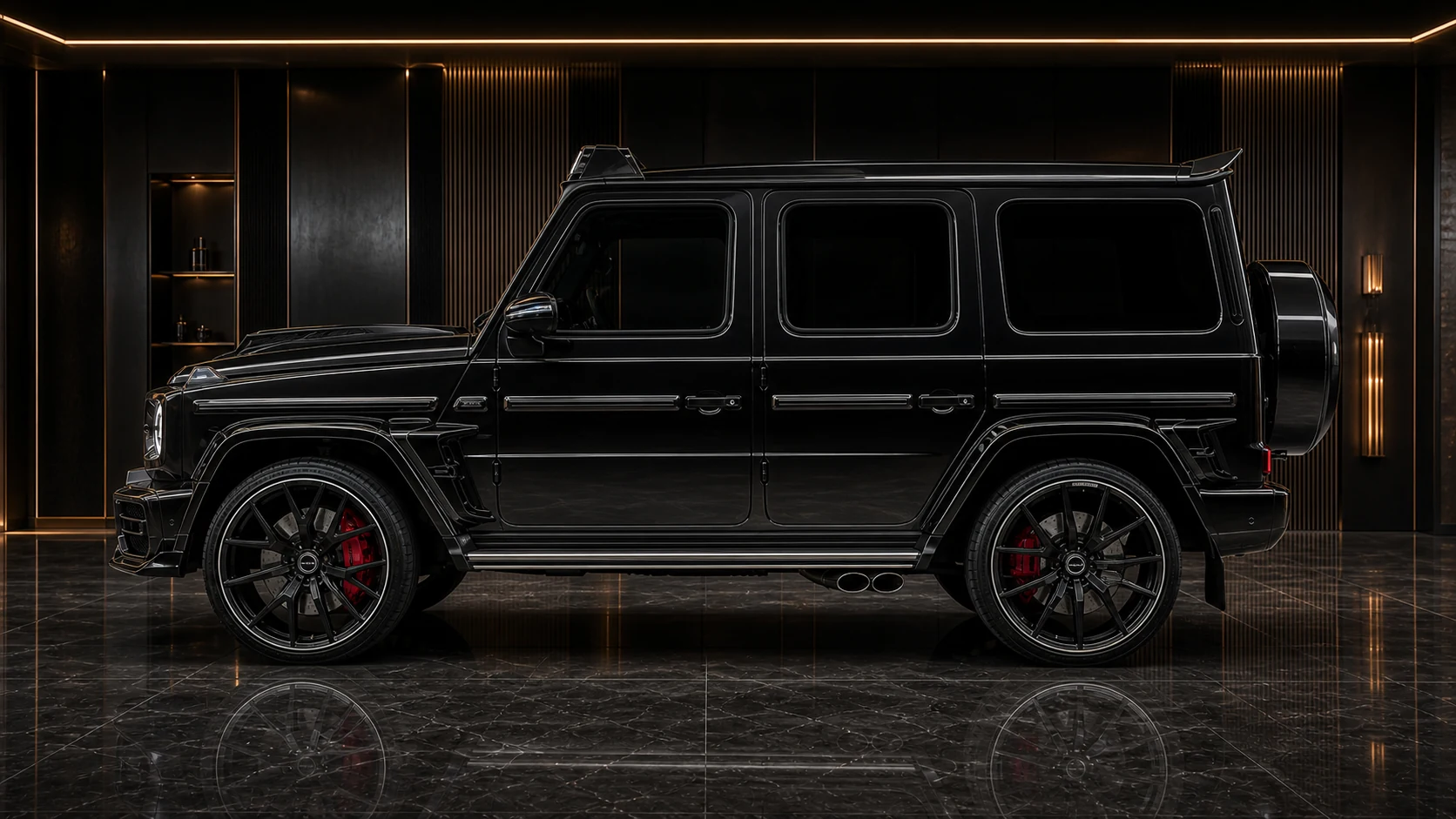 Sport Aero — Mercedes-AMG G 63 W463A (2018–2024) — side profile
