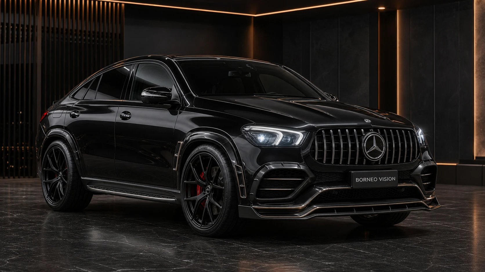 Sport Aero Black Edition — Mercedes-Benz GLE-Class Coupe C167 AMG Line (2020–2023) — front three-quarter