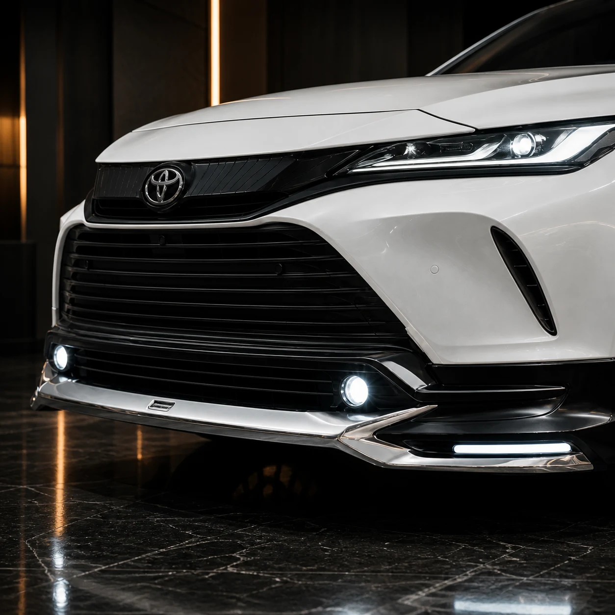 Executive Aero — Toyota Harrier (2020–present) — front aero detail