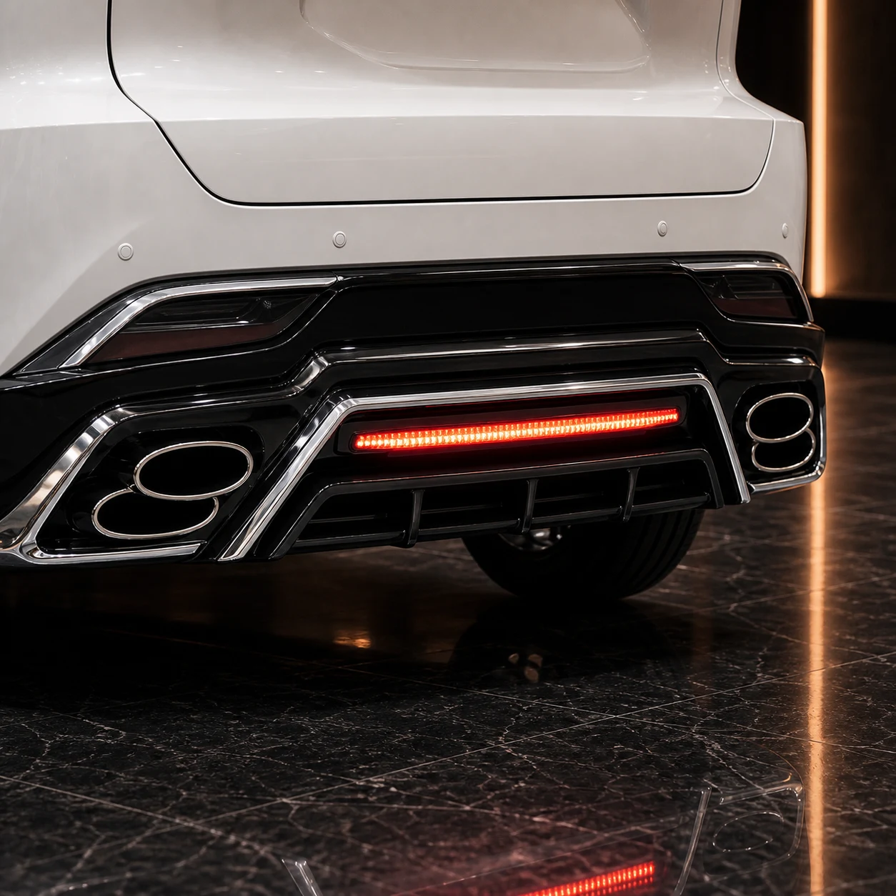 Executive Aero — Toyota Harrier (2020–present) — rear aero detail