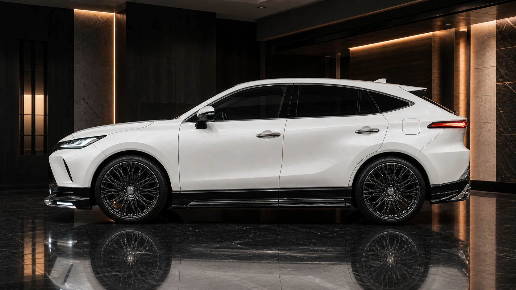 Executive Aero — Toyota Harrier (2020–present) — side profile