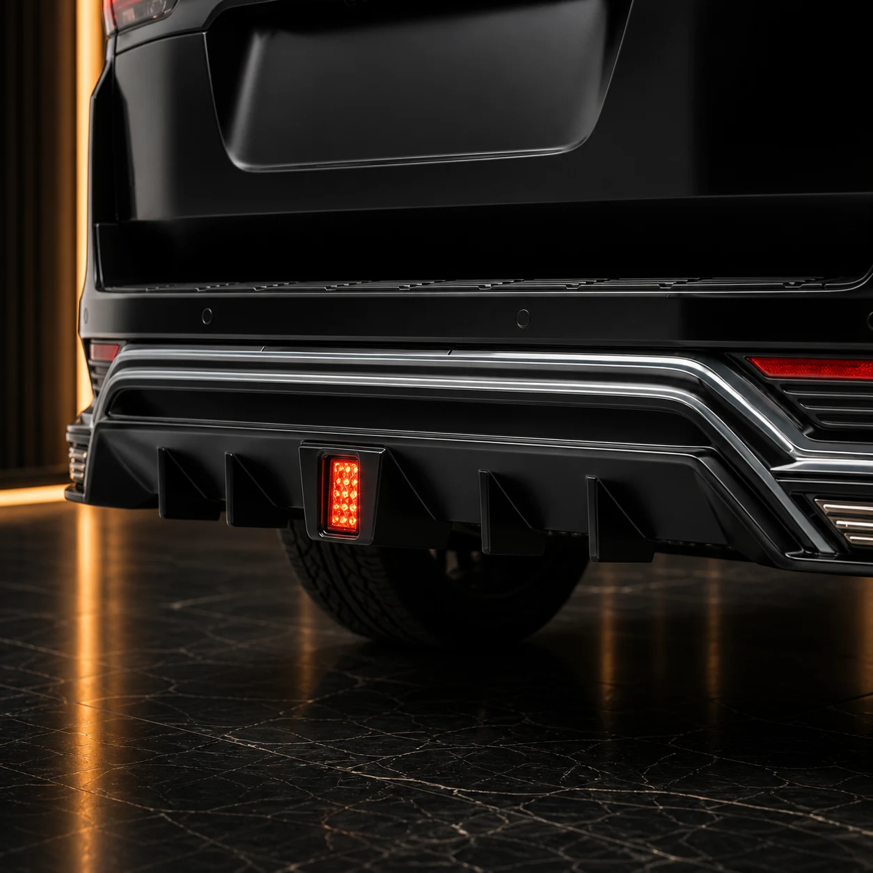 Sport Aero Black Edition — Toyota Land Cruiser 300 ZX — rear aero detail