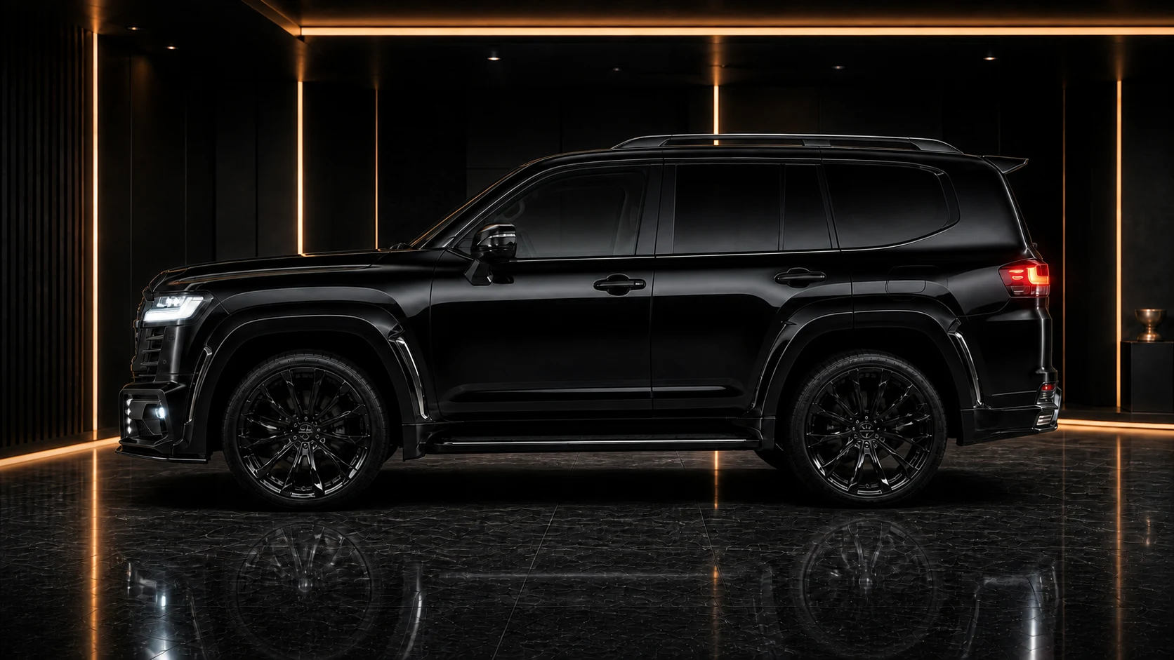 Sport Aero Black Edition — Toyota Land Cruiser 300 ZX — side profile