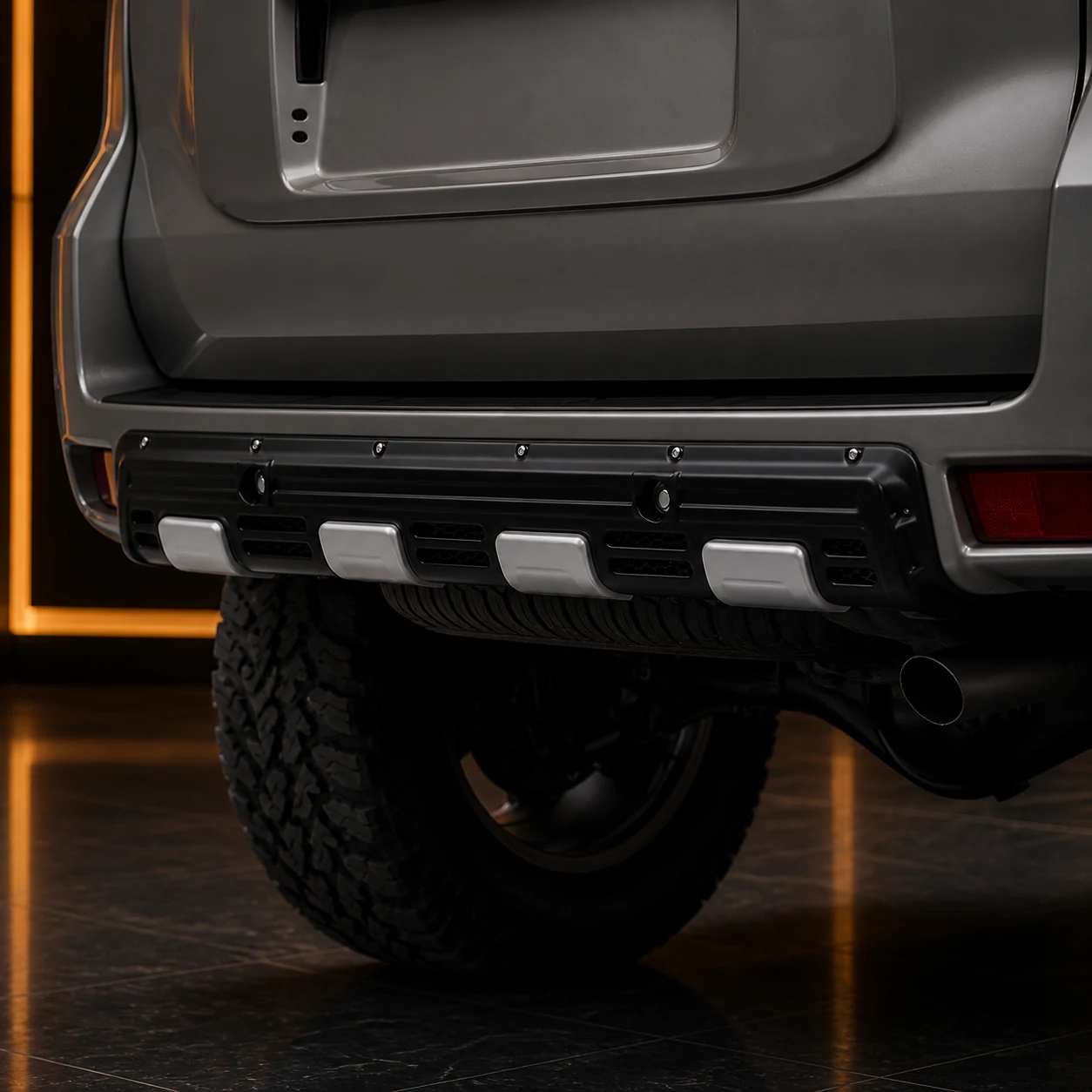Adventure Aero — Toyota Land Cruiser Prado 150 (2017–2024) — rear aero detail