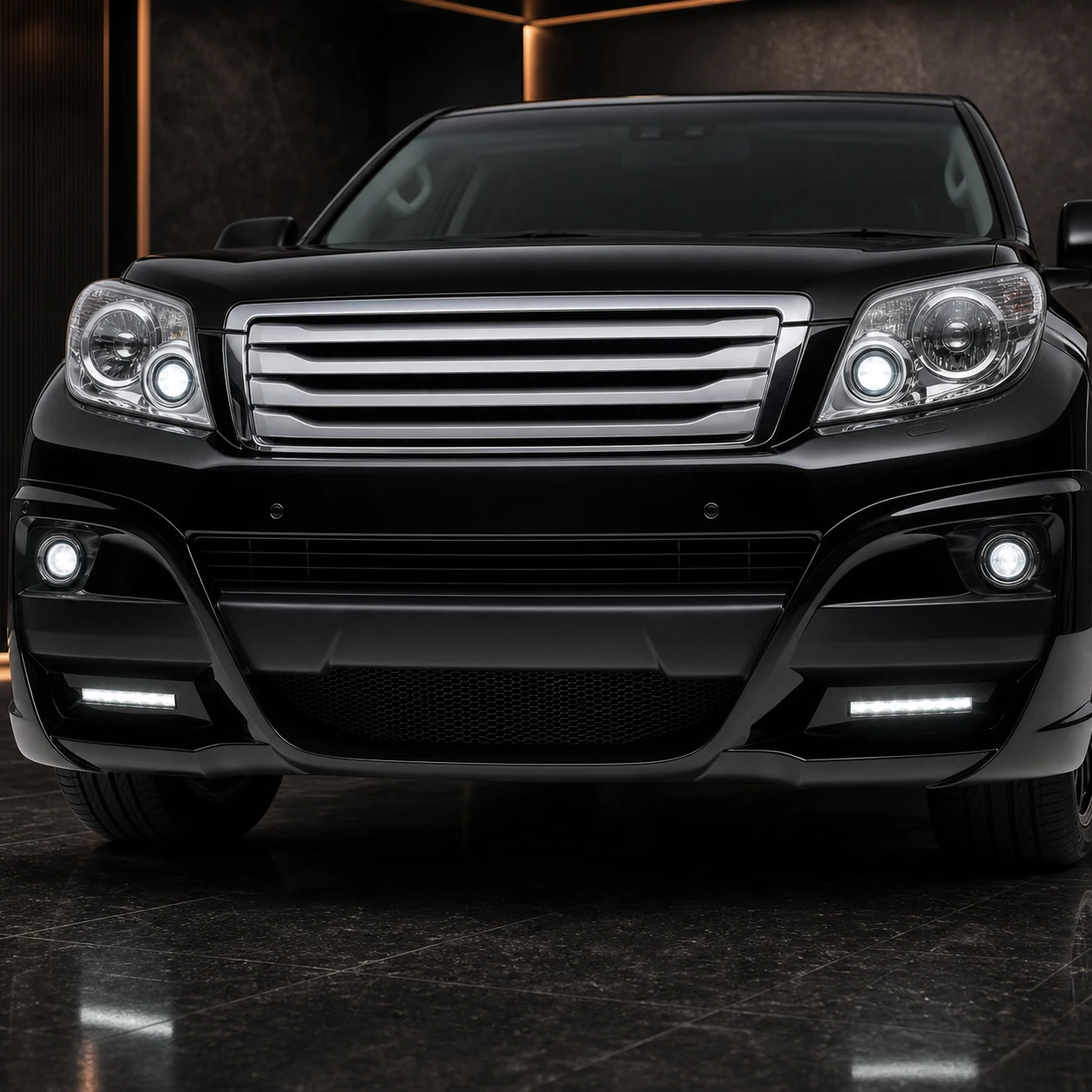 Sport Aero — Toyota Land Cruiser Prado 150 (2009–2013) — front aero detail