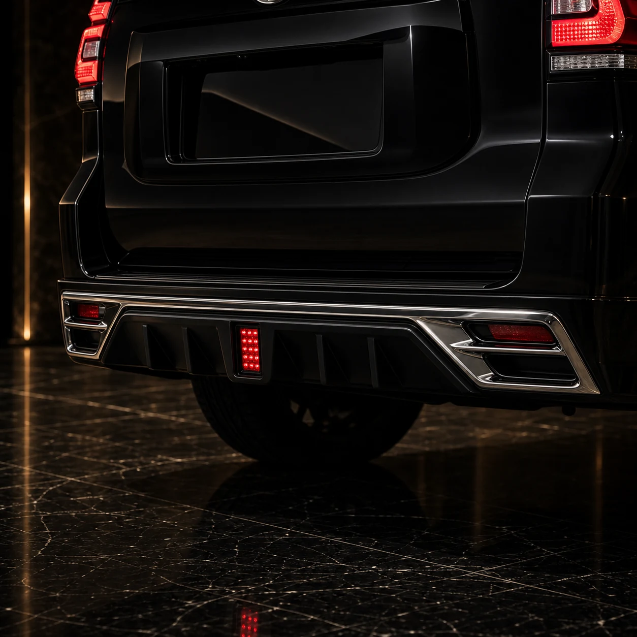 Sport Aero — Toyota Land Cruiser Prado 150 (2017–2024) — rear aero detail