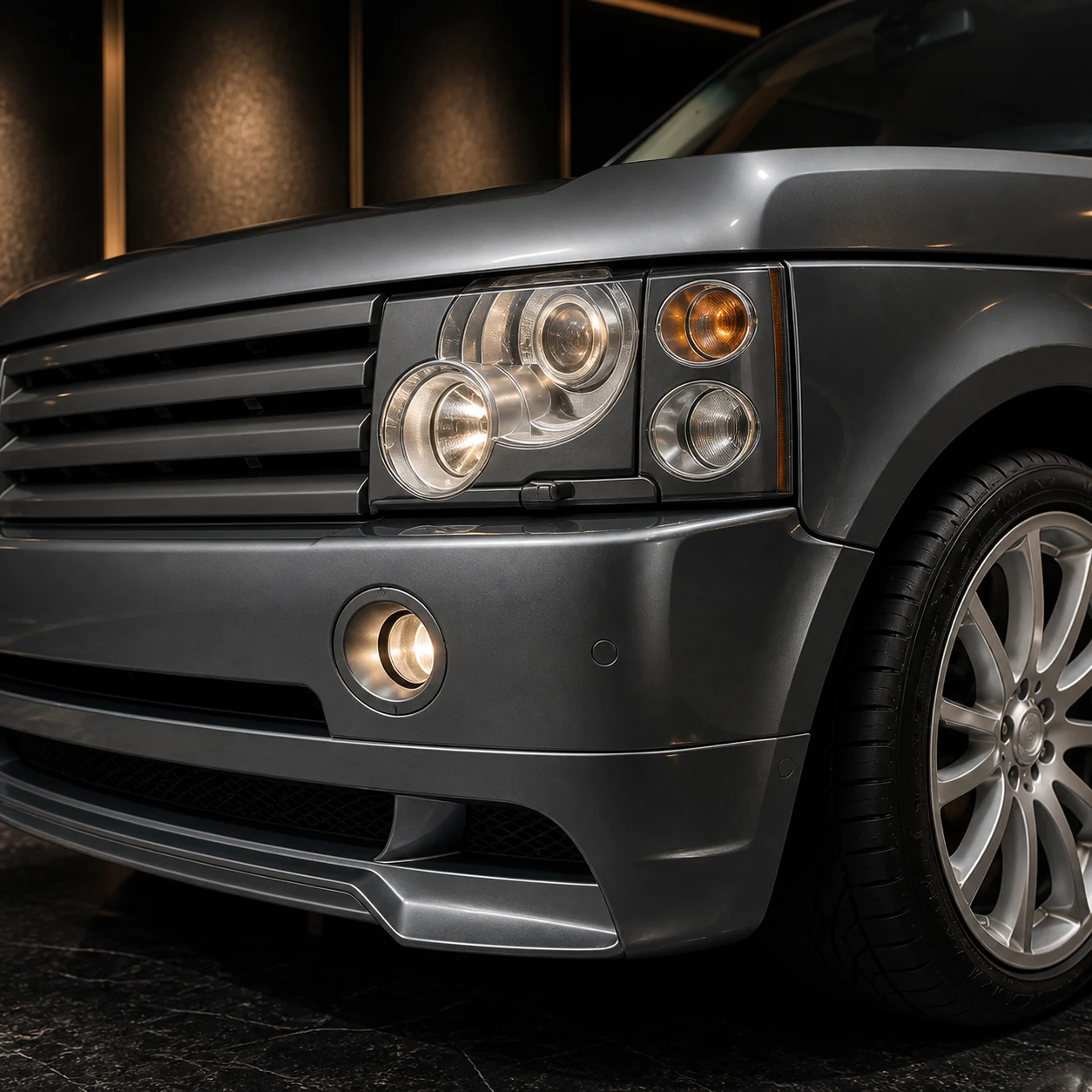Sport Aero — Land Rover Range Rover L322 (2002–2005) — front aero detail