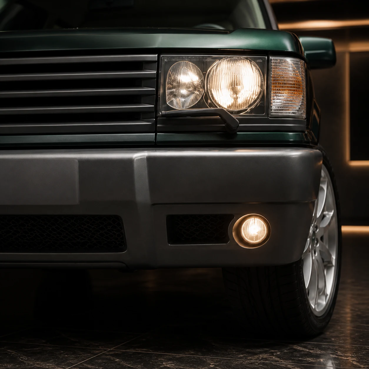 Sport Aero — Land Rover Range Rover P38 (1994–2002) — front aero detail