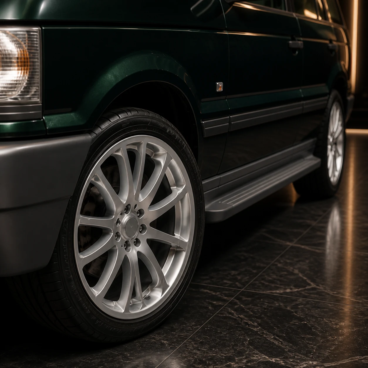 Sport Aero — Land Rover Range Rover P38 (1994–2002) — wheel and side detail