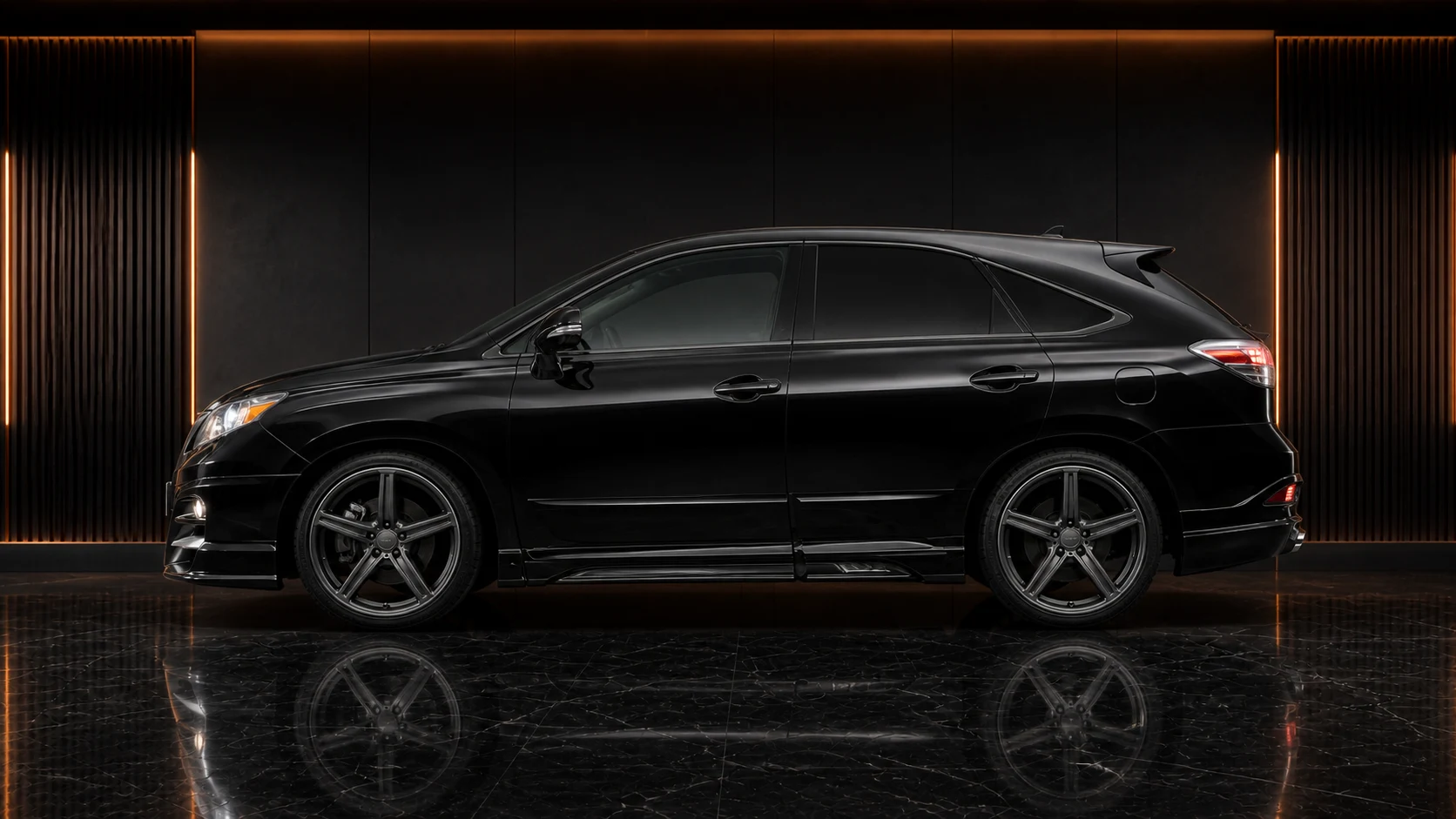 Sport Aero Black Edition — Lexus RX270/350/450h (2009–2012) — side profile